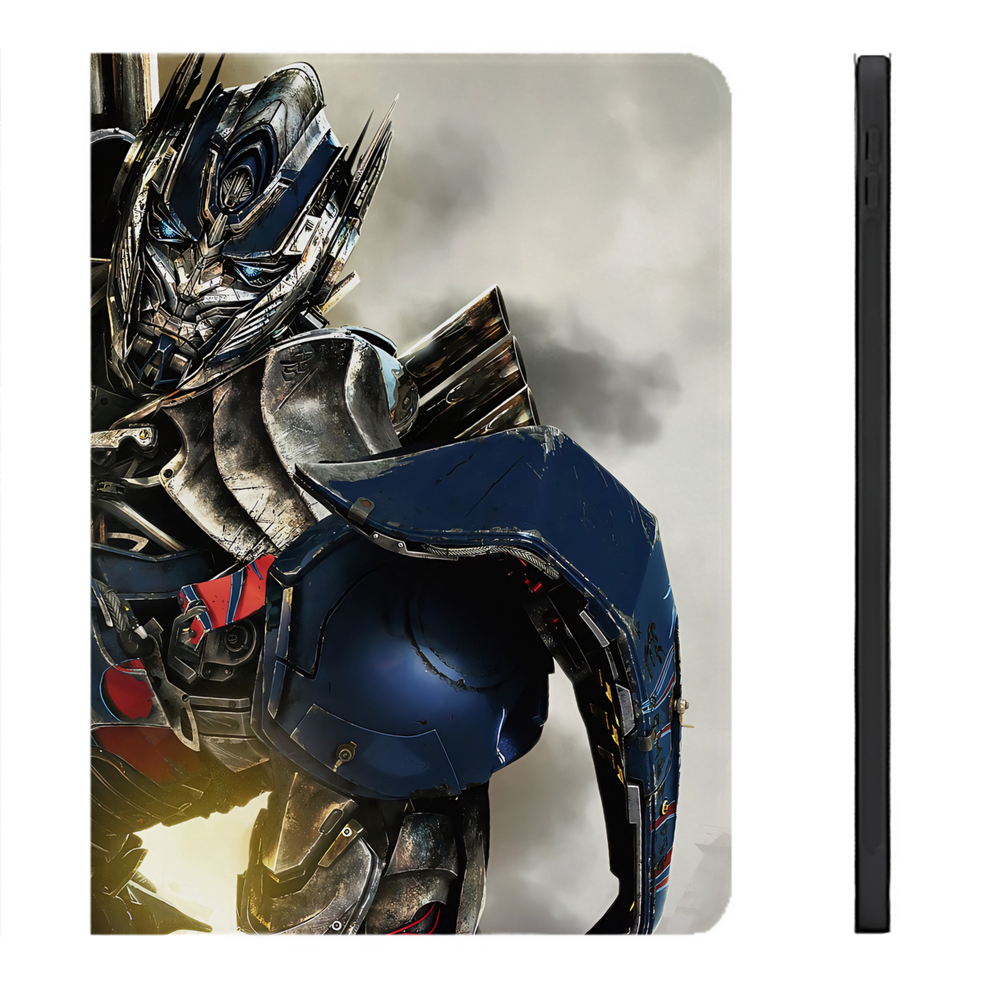 （画像用） Transformers トランスフォーマー IPadケース ペンホルダー付き ブックスタイルデザイン